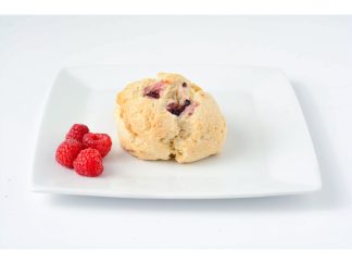 White Chocolate Raspberry Scone